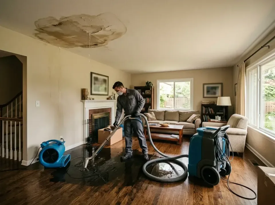 attic-pipe-burst-ceiling-drip-008 — frequently asked questions, Water Damage Restoration & Carpet Care in New Chicago, IN